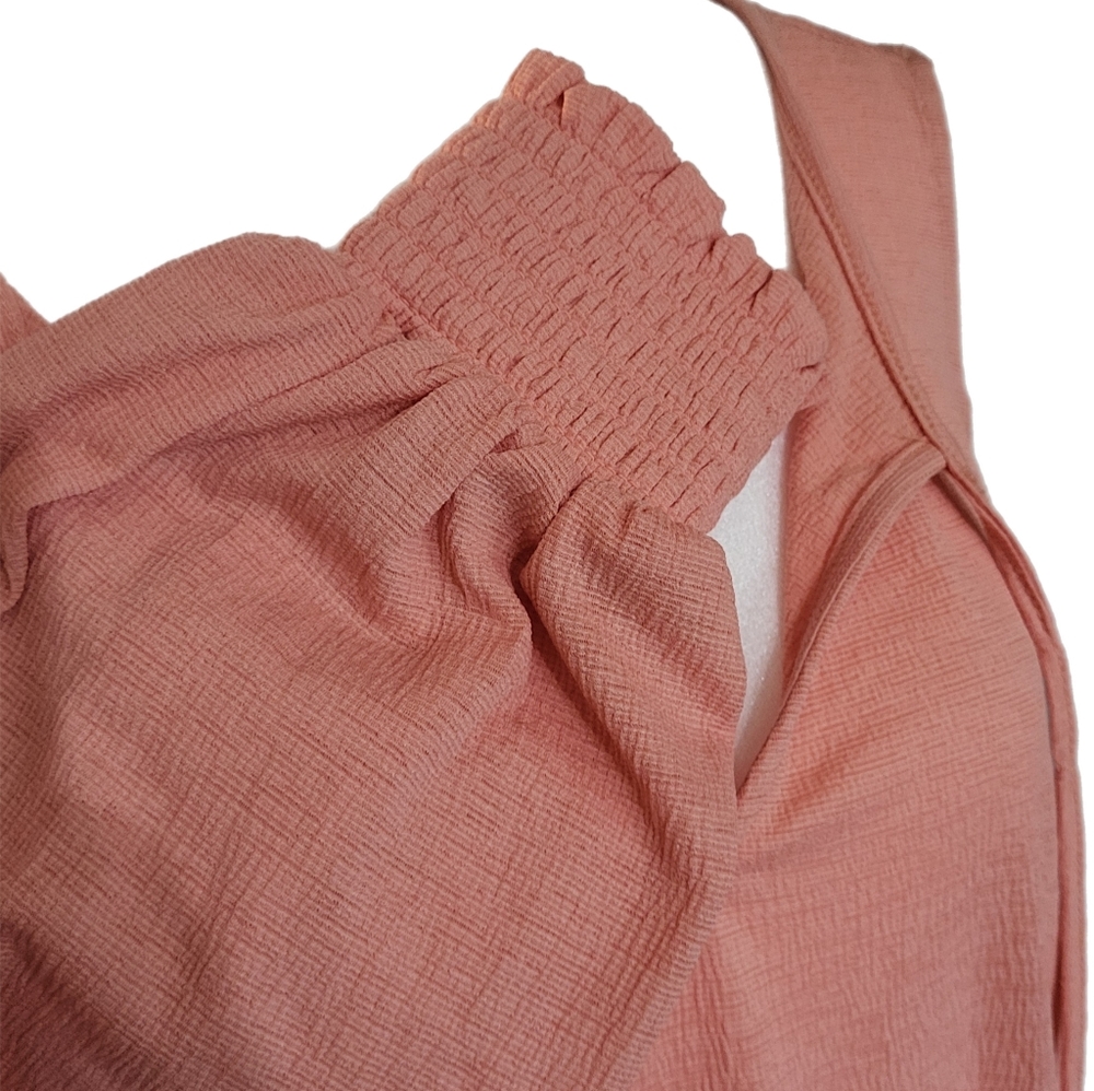NWT INC cold shoulder, long sleeve, lightweight coral color blouse. Sz Lg - Picture 10 of 16